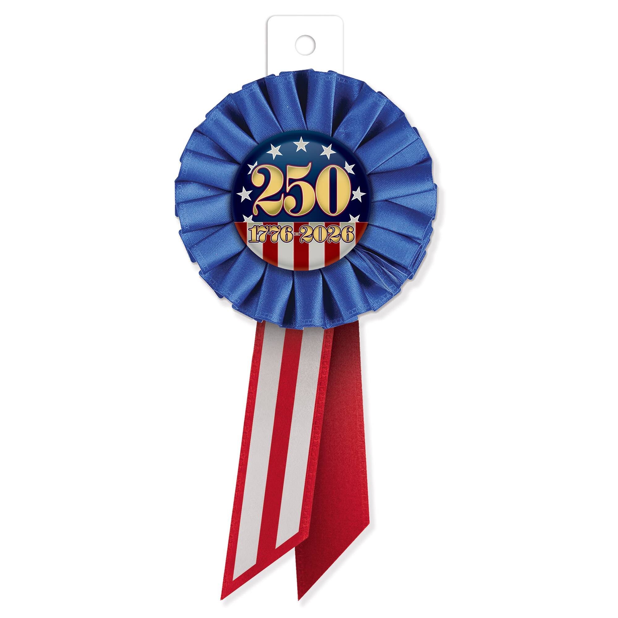 Beistle 6.5" Semiquincentennial Rosette, 2ct.